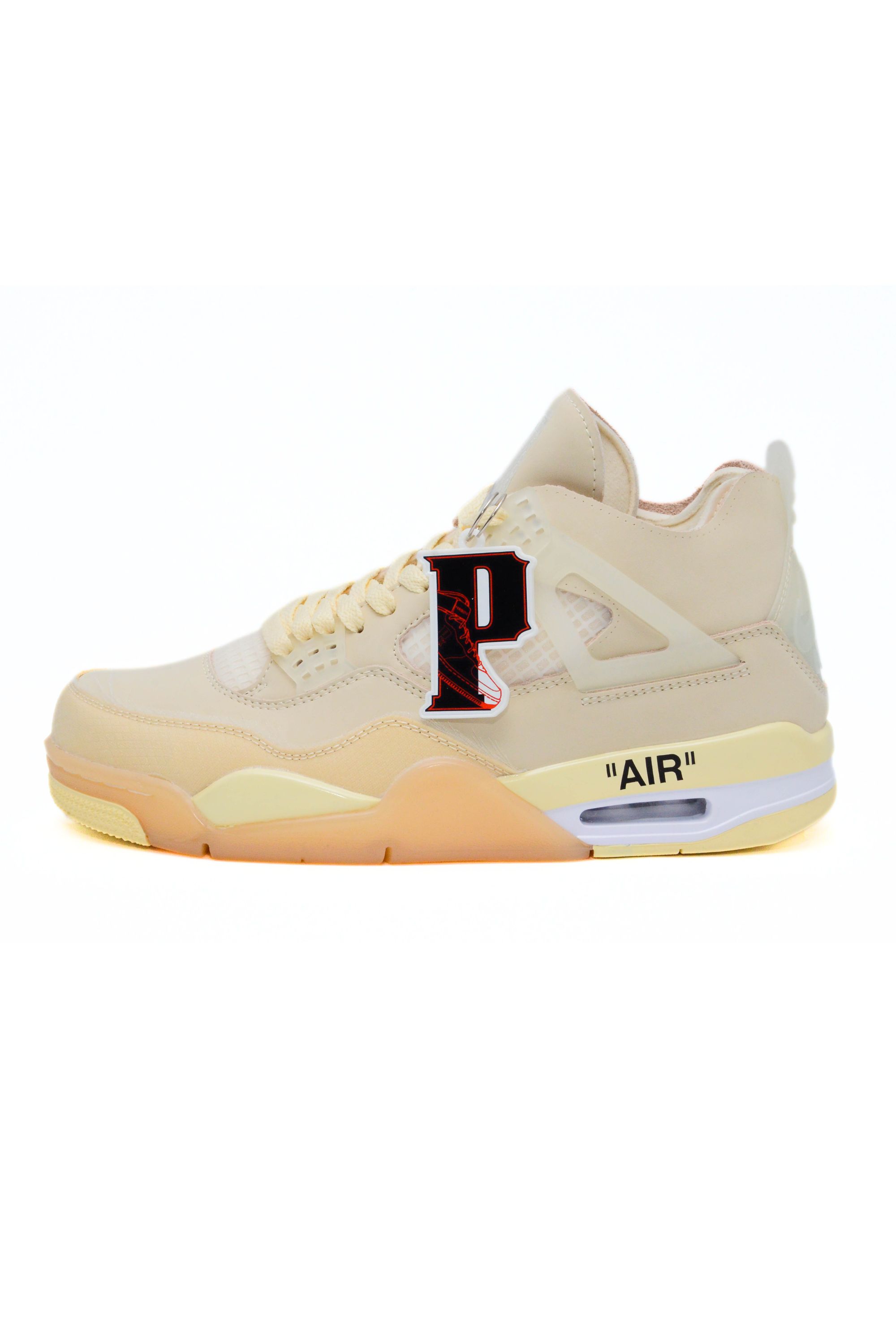 Air Jordan 4 x Off-White Sail