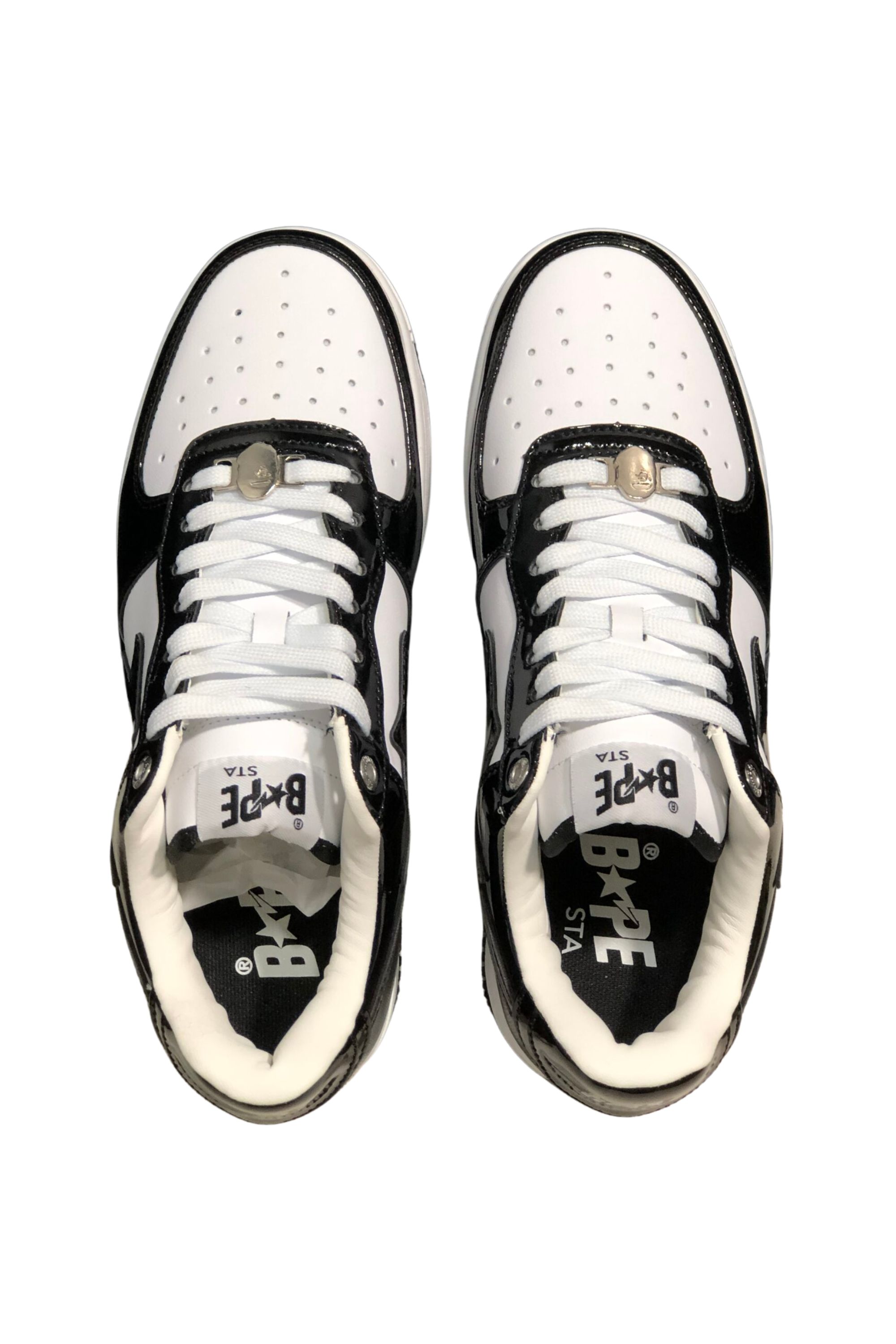 A Bathing Ape Bape Sta White/Black