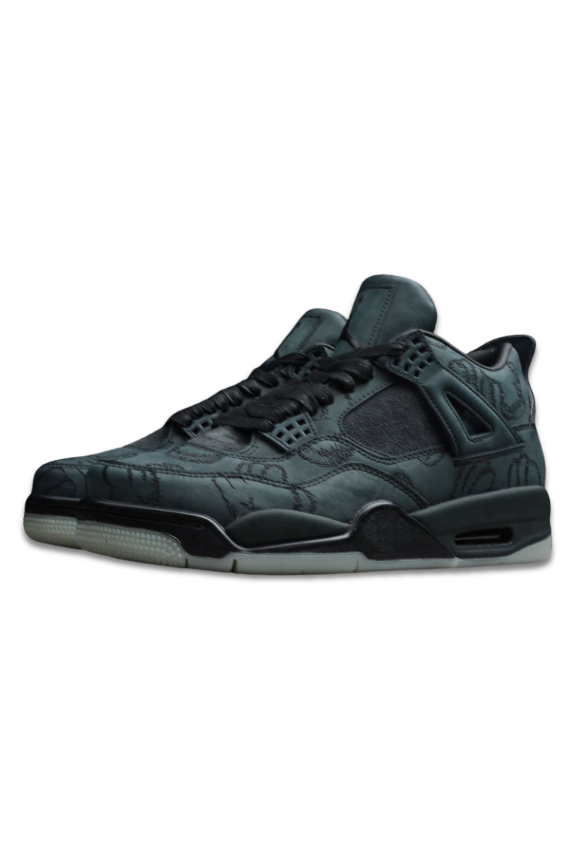 Air Jordan 4 Black x KAWS