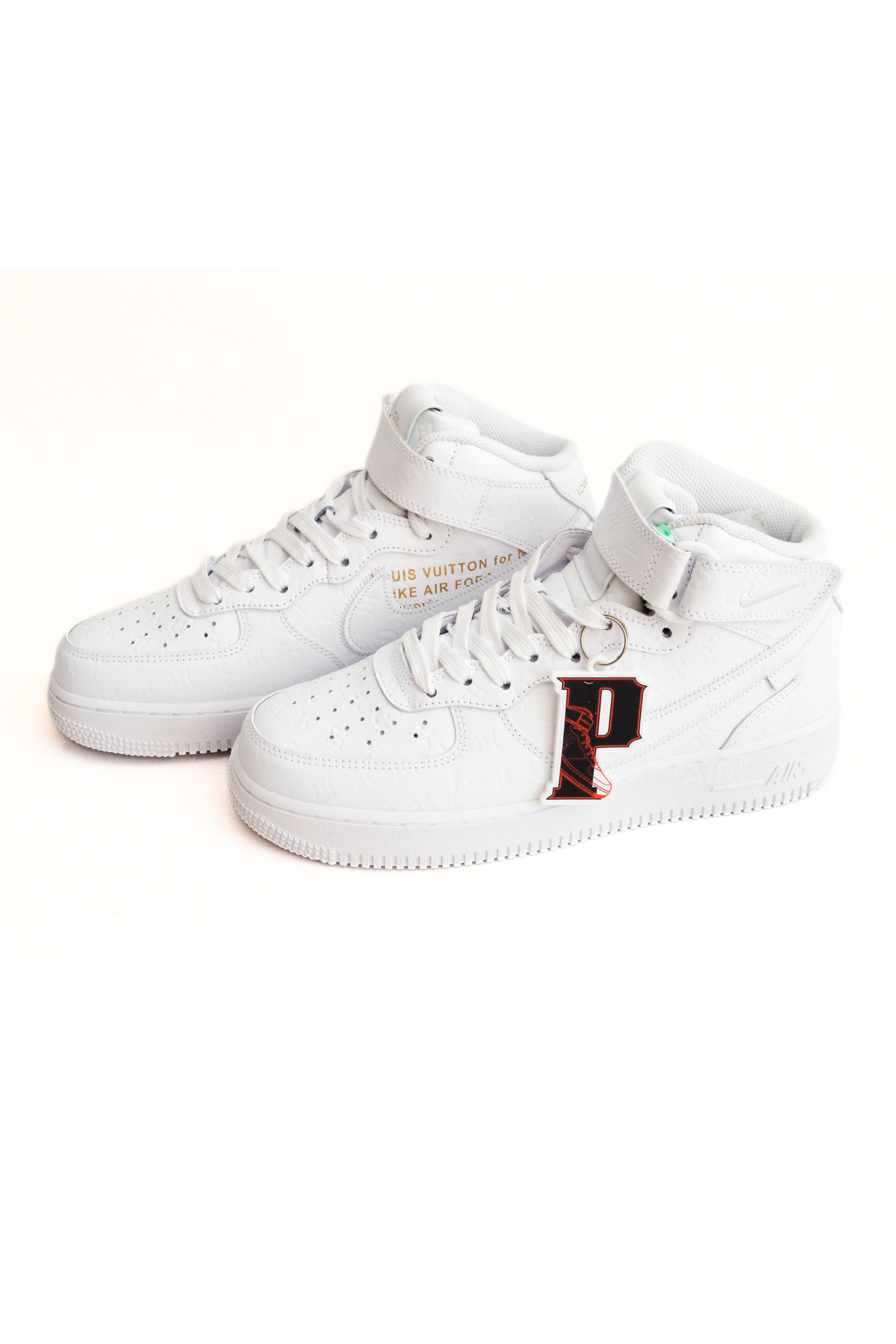 Nike Air Force 1 x Louis Vuitton High White - Estilo e confiança