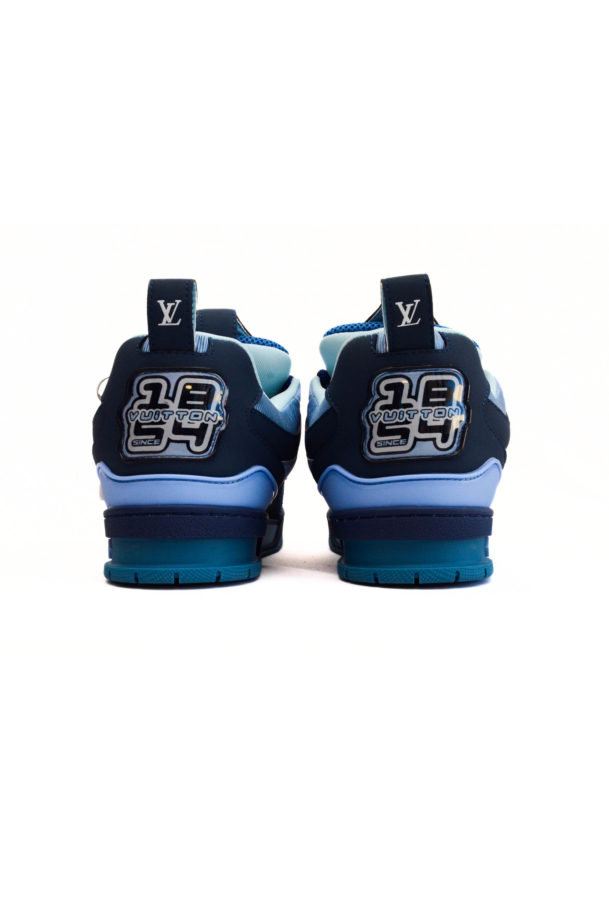 Louis Vuitton LV Skate Sneaker Blue – Estilo e Exclusividade